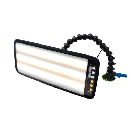 LUMINÁRIA 6 LED BRAÇO REGULAGEM VENTOSA DE SUCÇÃO